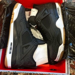 Jordan 4 - Laser Black Gum